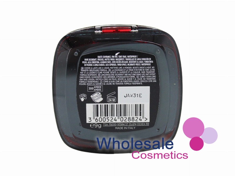 6 x L'Oreal Paris Infaillible 24H Fresh Wear Foundation - 300 AMBRE